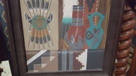 Navajo sand painting
