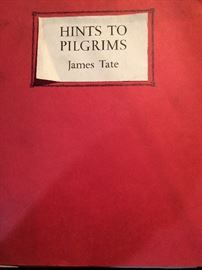Advance review copy 1971 Hints to Pilgrims by James Tate, Halty Ferguson, publisher