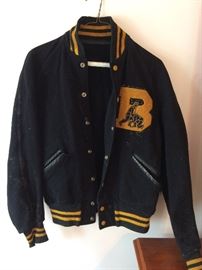 Vintage Birmingham, Alabama letter jacket, early 1950s