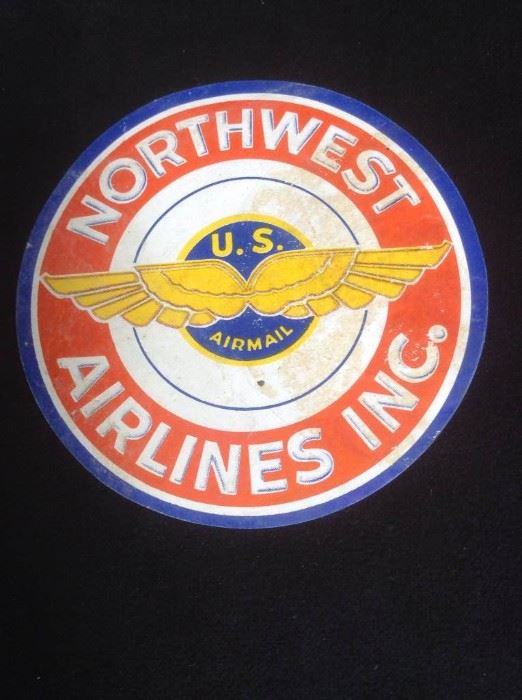 Paper logo, Northwest Airlines