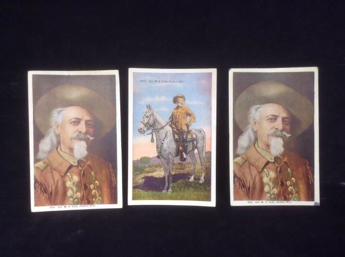 Postcards, Buffalo Bill Cody
