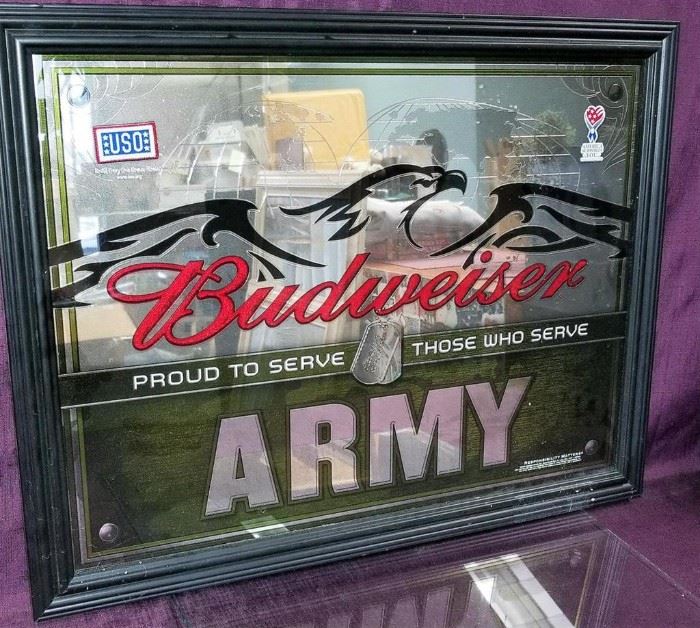 Beer Military Mirror