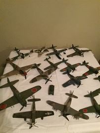 Model planes collection