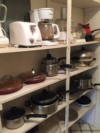 Stainless Cookware and great small appliances