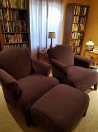 nice pair arm chairs