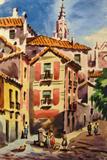 M. Grana
Toledo Courtyard
Watercolor