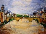 Martine Lepore
Bridge in Florence
Oil on Canvas