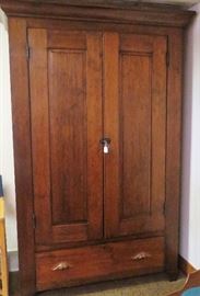 Vintage wooden armoire