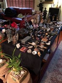 Lots of around the world collectables
