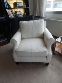 Nice upholstery arm chair from Haverty.