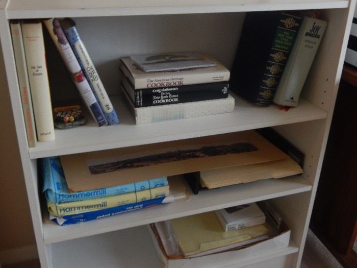 Office book shelf.