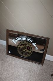 Tullamore Dew Irish Whiskey bar decor mirror