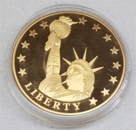Liberty Coin- cased
