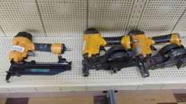 3 - Bostitch air nail guns