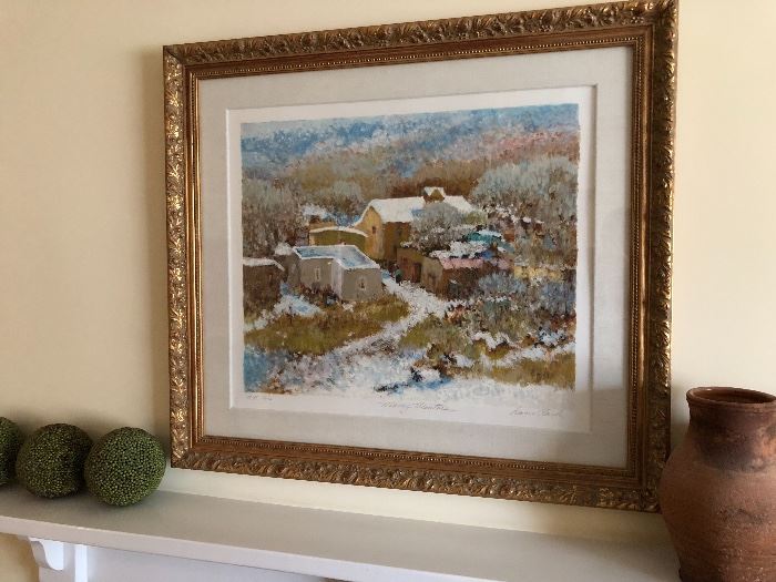 Signed and numbered “Many Winters” by Dane Clark