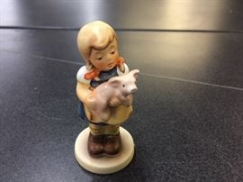 "Pigtails" Hummel figurine