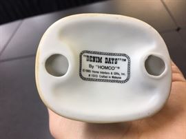 1985 Homco Denim Days Boy with Slingshot