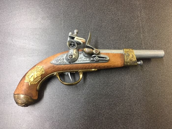 Flintlock toy reproduction pistol