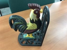 Rooster door stop