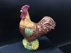 Rooster cookie jar