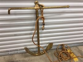 Brass anchor