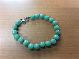 Jade 925 Silver bracelet