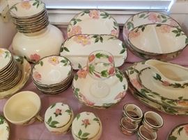 HUGE collection of Franciscan Desert Rose ! 