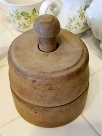 Primitive Wooden Butter Mold