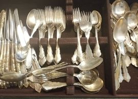 REED & BARTON Silverware DRESDEN ROSE