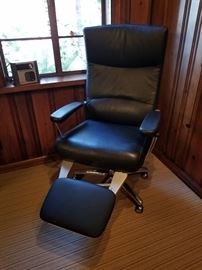 Lafer leather reclining executive chair 