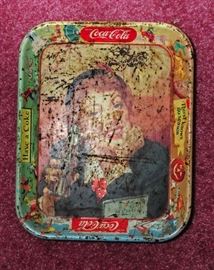 1950s Coca-Cola advertising tray