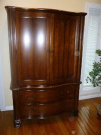 WOOD ARMOIRE