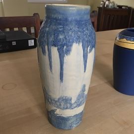 Ephraim Pottery tall twilight vase