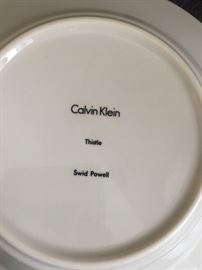 Calvin Klein Thistle bowls and plates.