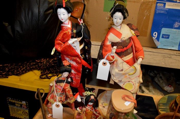 Geisha Dolls Old and New