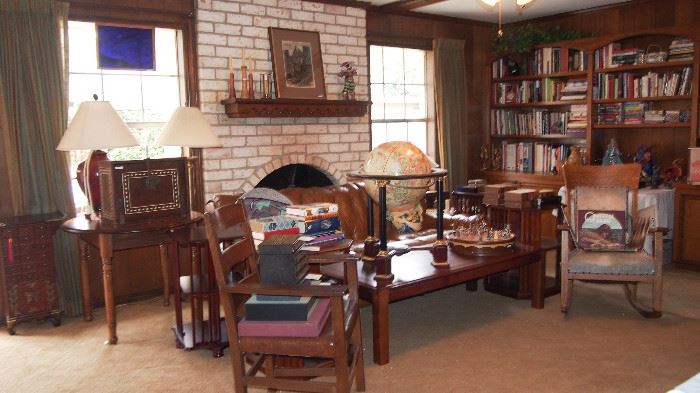 Antiques, Oriental and Library