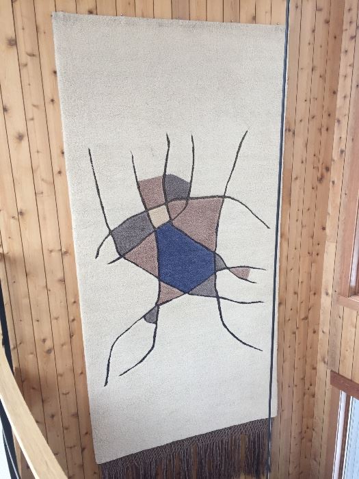 BUY IT NOW! Large wall hanging approx. 13' long X 6' wide purchased in the late 1960's on a family trip to the Galapagos Islands in Ecuador. $1500-