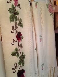 Hand-woven bedspreads