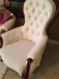 Victorian upholstered chair