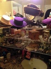 Some of the many hats