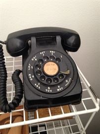 Rotary telephone - Remember when?