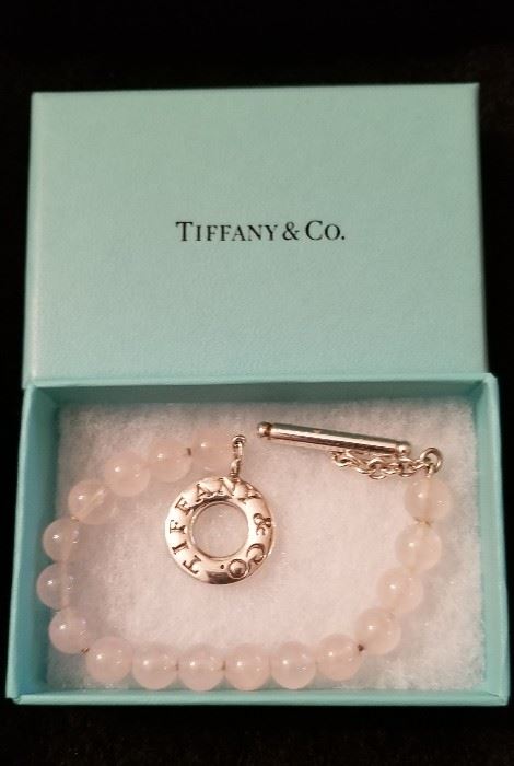 Tiffany & Co. Rose Quartz Bracelet
