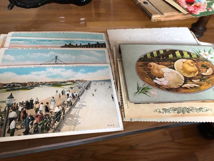1930s Postcard Collection Lakehurst NJ Naval Station Zeppelins
