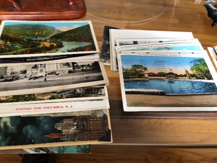 1930s Postcard Collection Lakehurst NJ Naval Station Zeppelins and NJ Sites