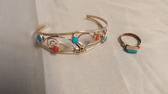 Turquoise and Sterling