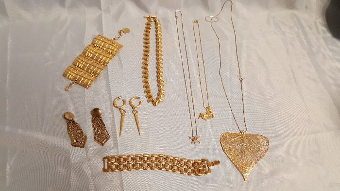Gold Costume Jewelry