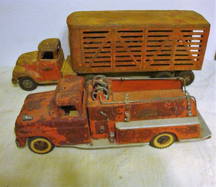 OLD TRUCKS, CARS AND TOYS ! WE CANNOT POST ALL OF THE PICTURES DUE TO THE AMOUNT. THIS IS A SALE THAT YOU WILL NOT WANT TO MISS IF YOU ARE A COLLECTOR.