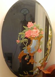HAND PAINTED MIRROR