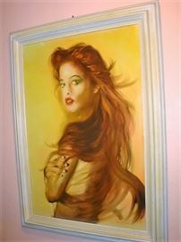 OIL ON CANVAS by WILLIAM VERDULT - SIGNED