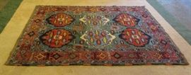 Pak Persian Scatter Rug Vegetable Dyes